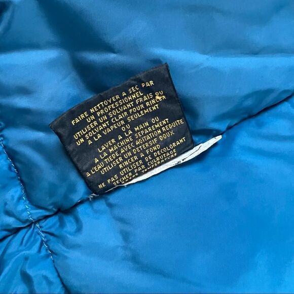 Vintage Eddie Bauer Goose Down Snow Ski Jacket Blue M - Picture 11 of 14